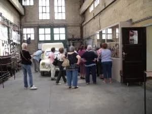 Visite commentée 2e hall d'exposition