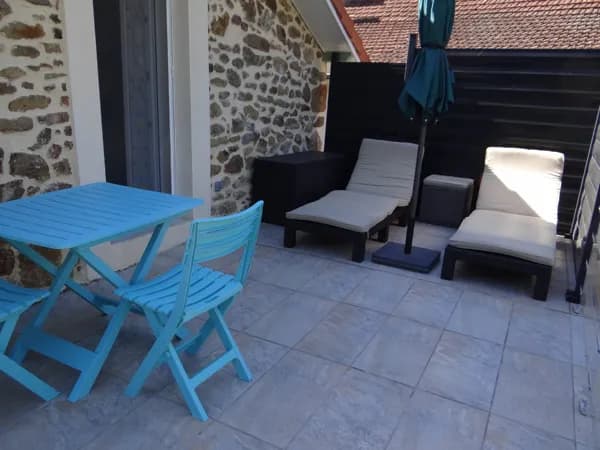 Gîte l'Acacia - TERRASSE CHAMBRE -