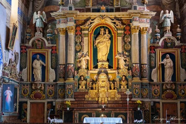 Le retable (photo : Mr Georges Blanès)