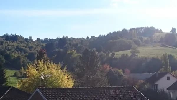 La campagne - Vue depuis le jardin.