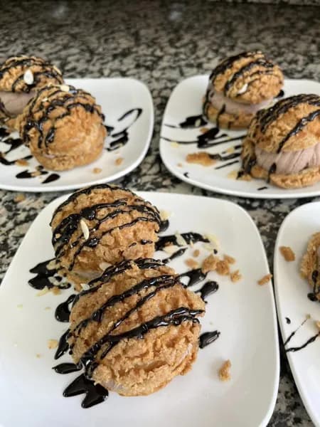 Dessert gourmand au restaurant "Le Saint Claude"