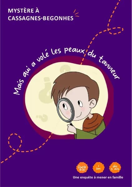 Mystère à Cassagnes-Bégonhès - page de couverture