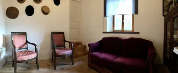 Gîte Del Claux petit salon lecture