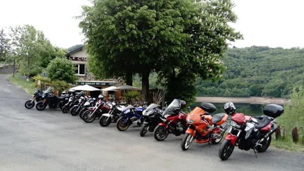 Rallye moto au Chalet du lac