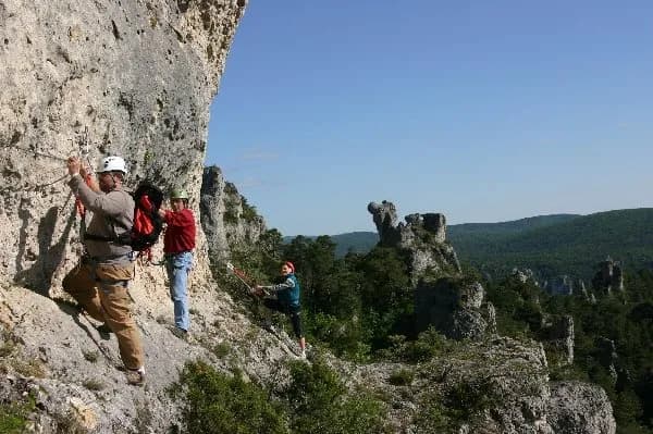 Rando verticale à Montepllier-le-Vieux