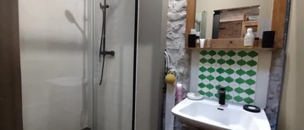 Chambre familiale : salle d'eau