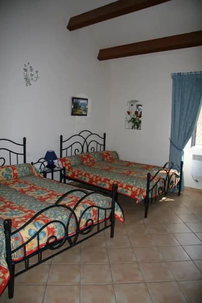 Chambre bleue