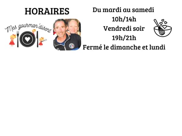 MES GOURMAN'DISENT
