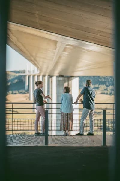 Viaduc de Millau, le Sentier des Explorateurs