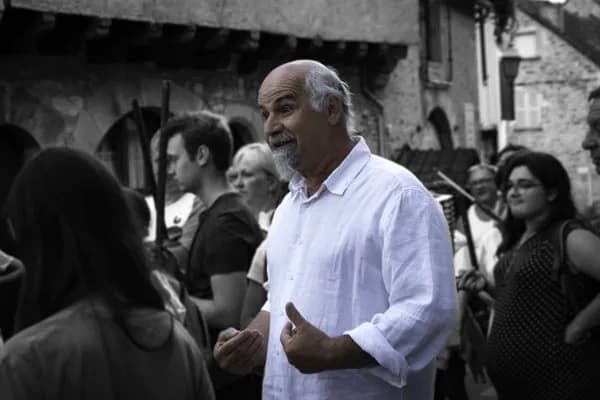 Visite guidée nocturne et contée de Najac avec Michel Galaret