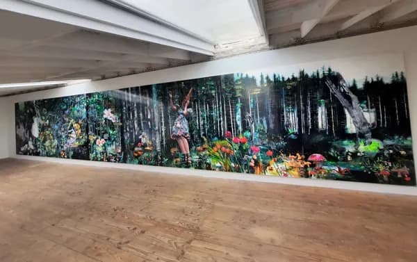 L'Atelier Blanc, espaces d'art contemporain en Aveyron. Par les yeux de la louve, Muriel Rodolosse 2022