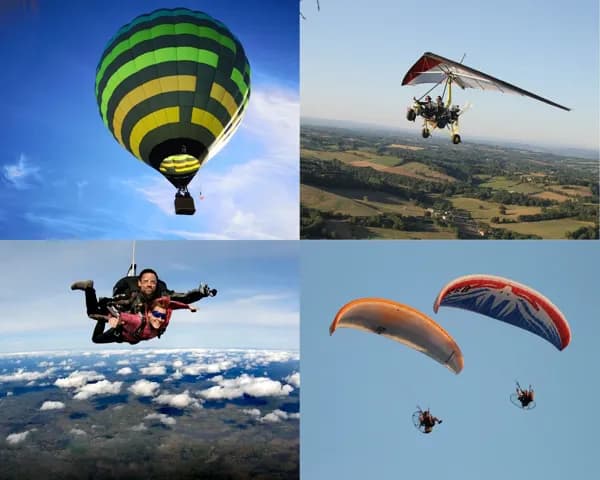 Les choses de l'Air : cours, école de pilotage_ ULM Classe 1, 2, 3, 4, 5 et 6 + Montgolfière