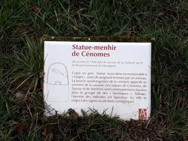 Statue-menhir de Cénomes