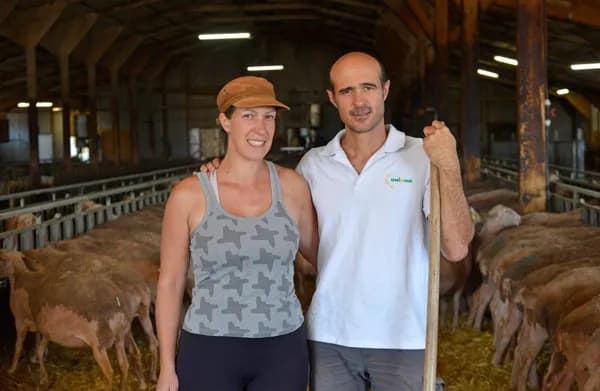 Gilles et Marie vous accueillent à la Ferme de Galamans