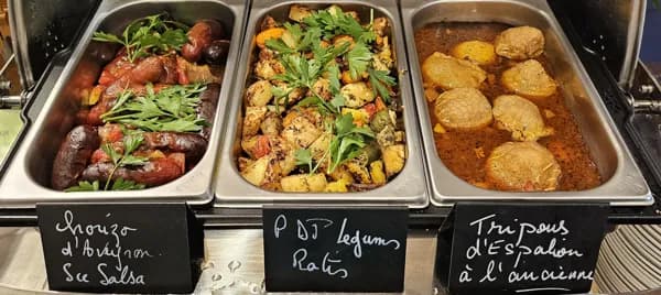 Buffet plats