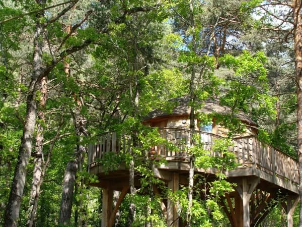 Cabane de Lily - Cabane perchée avec Spa près de Millau