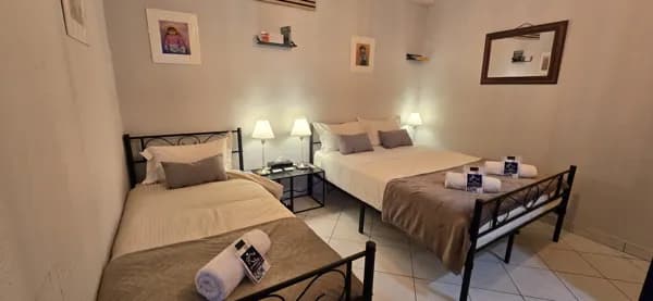 Chambre Privative "Arabesque" avec sanitaires privés