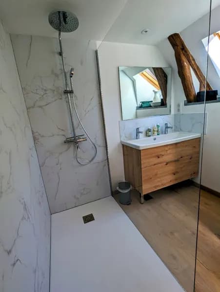 Chambre Printemps salle de bain