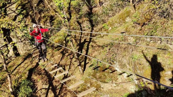 Via ferrata du Roc du Gorb : location de matériel