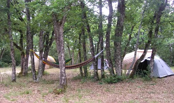 Aire naturelle - Camping à la ferme de la Blaquière