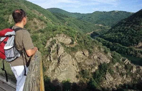 Vue du belvédère du Roc St-Jean