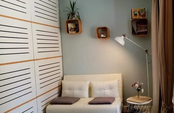 Coin Salon et détente au Gîte Chez Marie