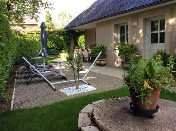 La Maison du Pèlerin - Terrasse coin détente