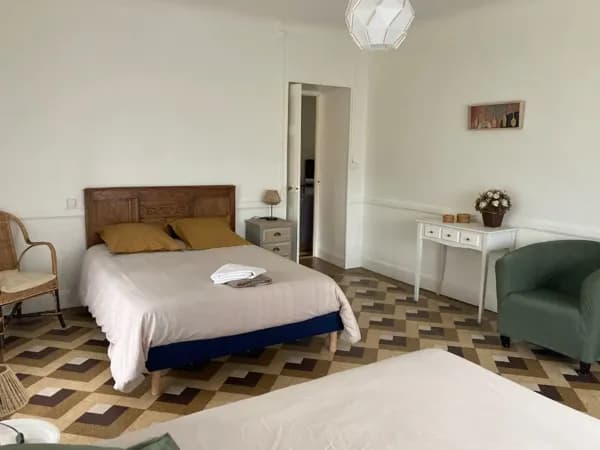 Chambre 2 lits 140