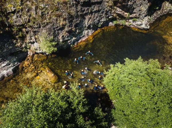 Randonnée aquatique au canyon du Tayrac