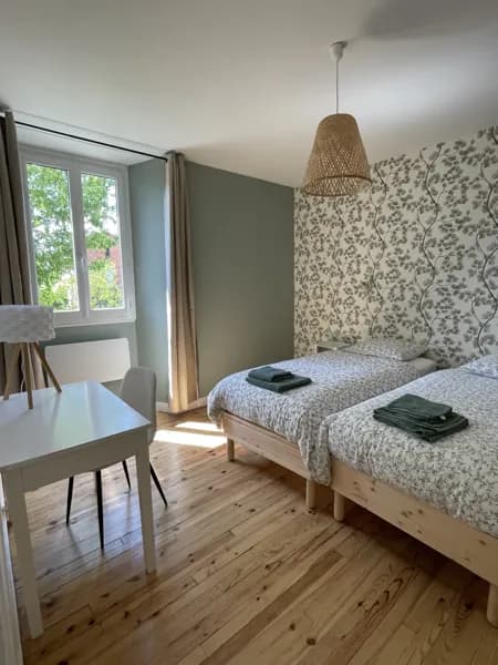 Chambre 2 - 2 lits simples