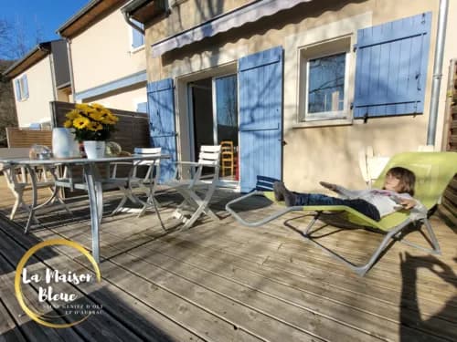 Le 3 de la Maison Bleue- Terrasse