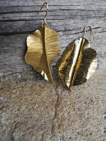 Boucles d'oreilles en laiton