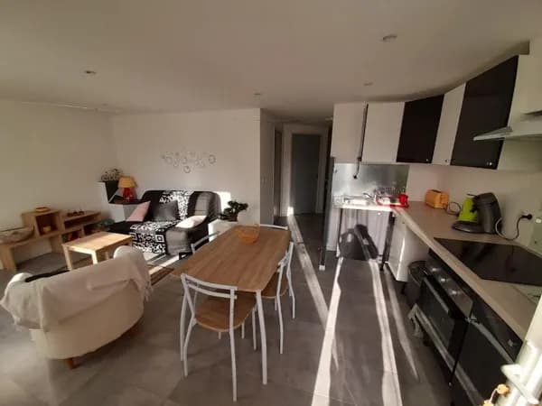 Gîte de Lorette - séjour cuisine salon