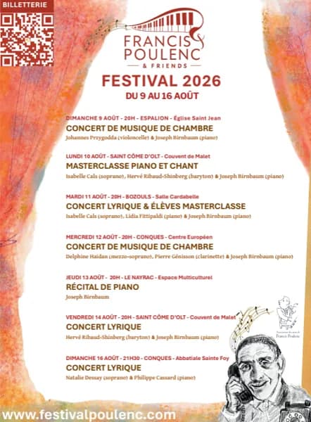 Concert de Musique de Chambre - Festival F. Poulenc & Friends