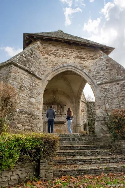 Oratoire de Gramond en hiver