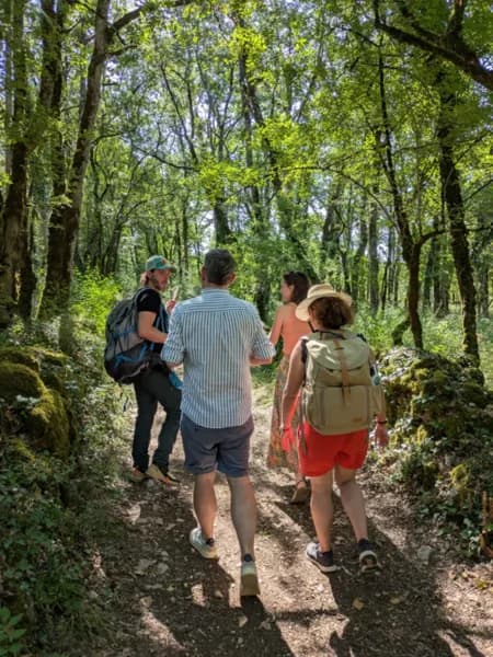 Balade biodiversité à la découverte des haies à Maleville avec Anthony Vieillard