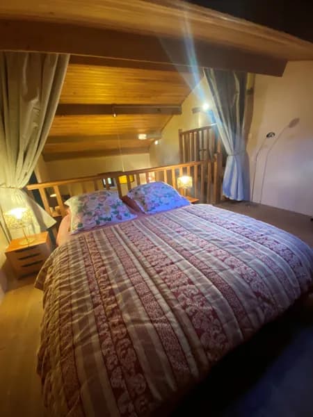 Couchage en mezzanine