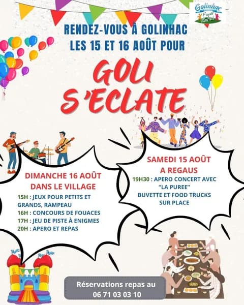 Fête - Goli S'Eclate