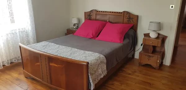Gîte de la Pierre Plantée - chambre parentale 1 au 1er étage
