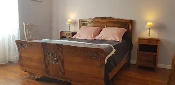 Gîte de la Pierre Plantée - chambre parentale 2 au 1er étage