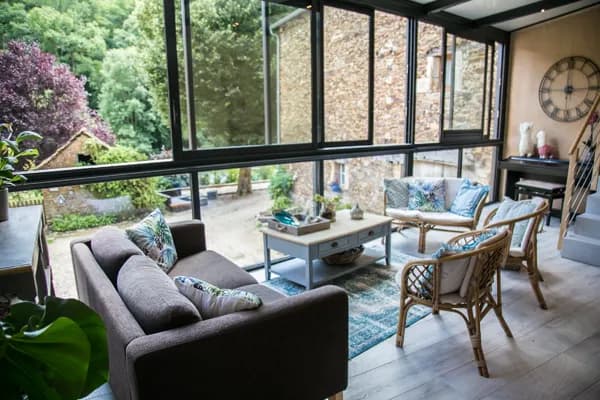 La Ferme des Andes - Veranda - Pièce commune