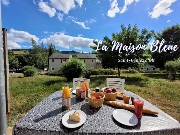 Le 27 de la Maison Bleue - Le Repaire du Soleil- terrasse
