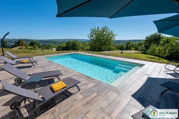 Vue de la piscine