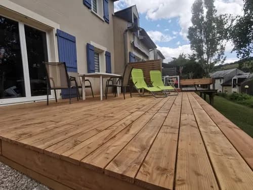 Le 2 de la Maison Bleue- Terrasse