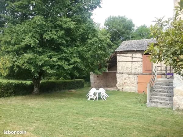 Grand jardin clos