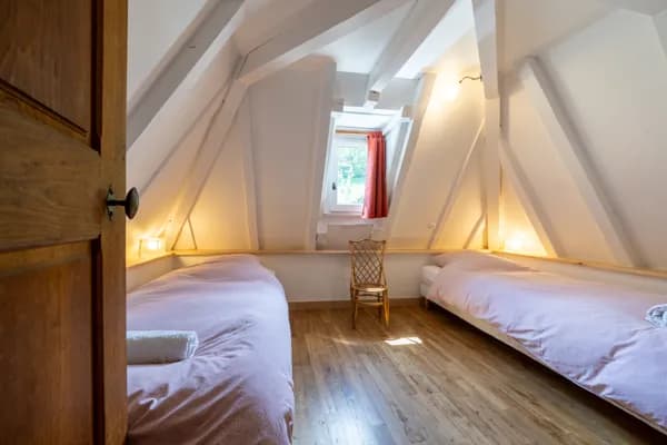 Chambre "mammifères" avec deux lits 90x200