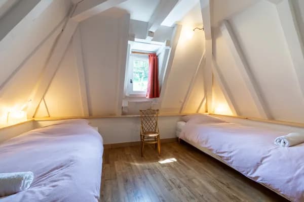 Chambre "mammifères" avec deux lits 90x200