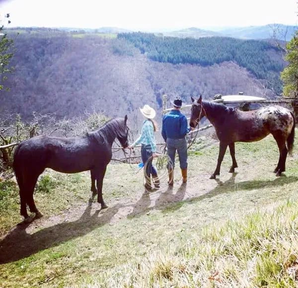 Roc'Aubrac - école d'équitation Western