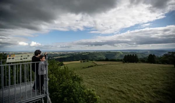 Point de vue de la tour ornithologique