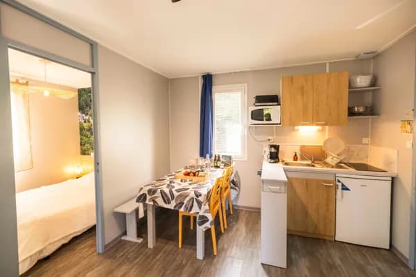 Cuisine - Séjour chalets du bastié Entraygues sur Truyère